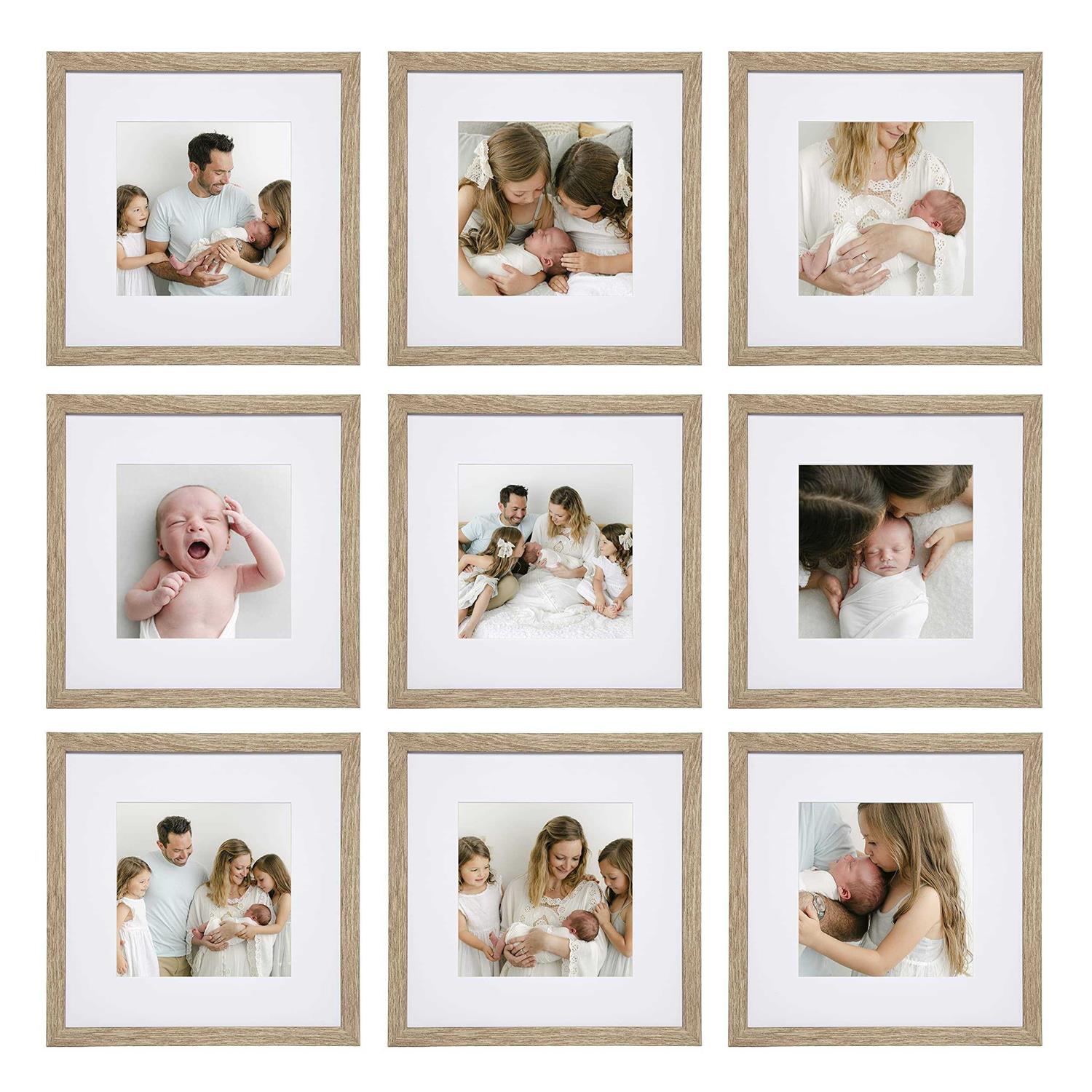 Sheffield Home 9 Piece Gallery Wall Frame Set