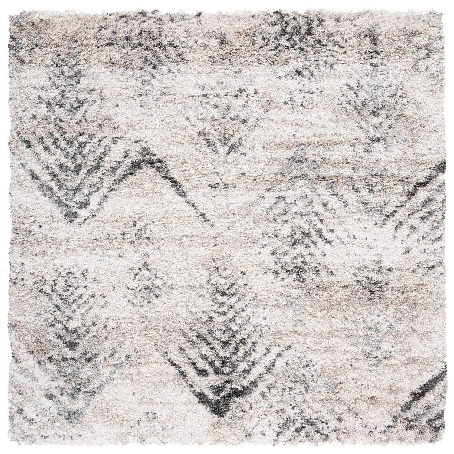 Safavieh Iceland Shag Isg514a Cream/Grey Rug - Image 2