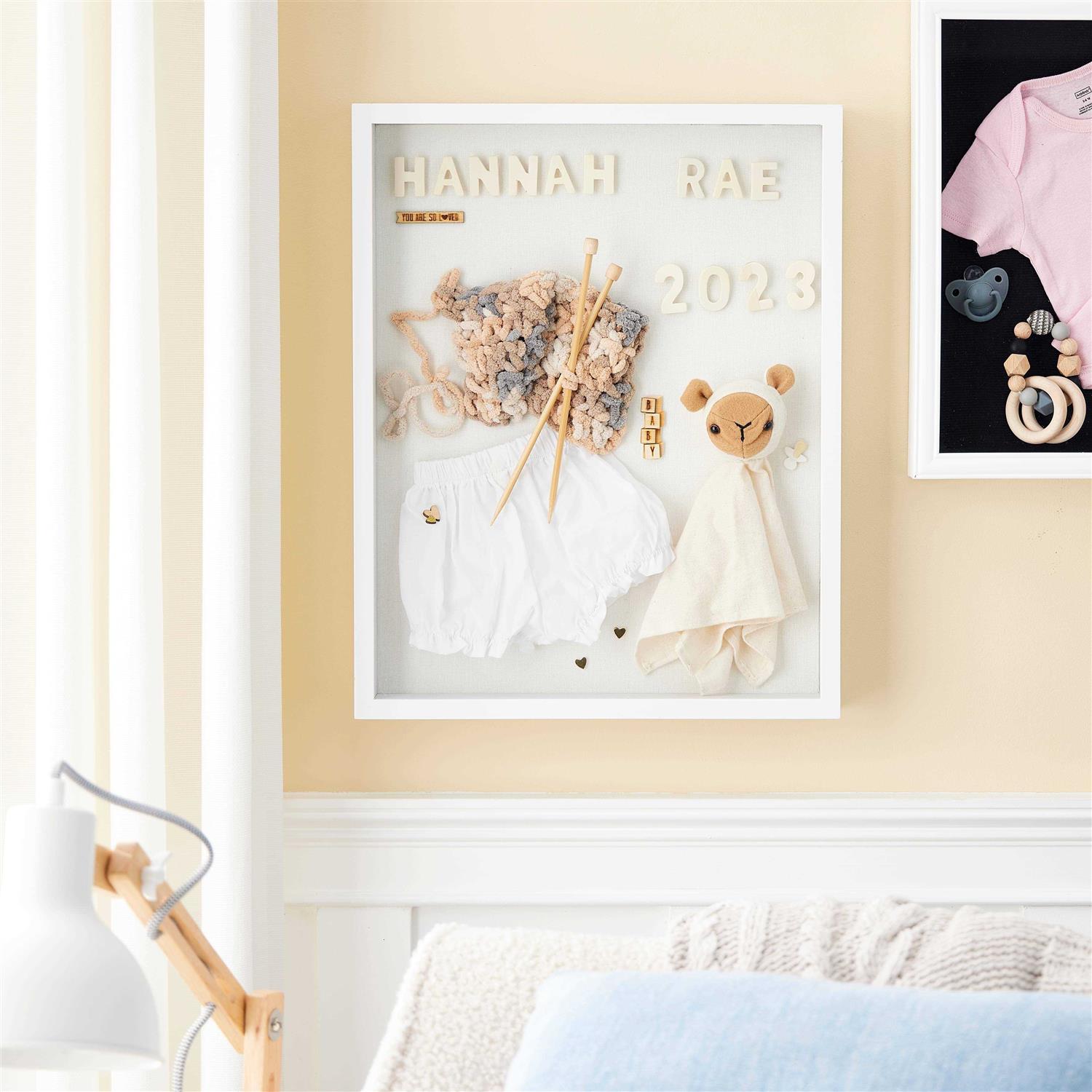 White Flat Shadow Box by Studio Decor - Image 2