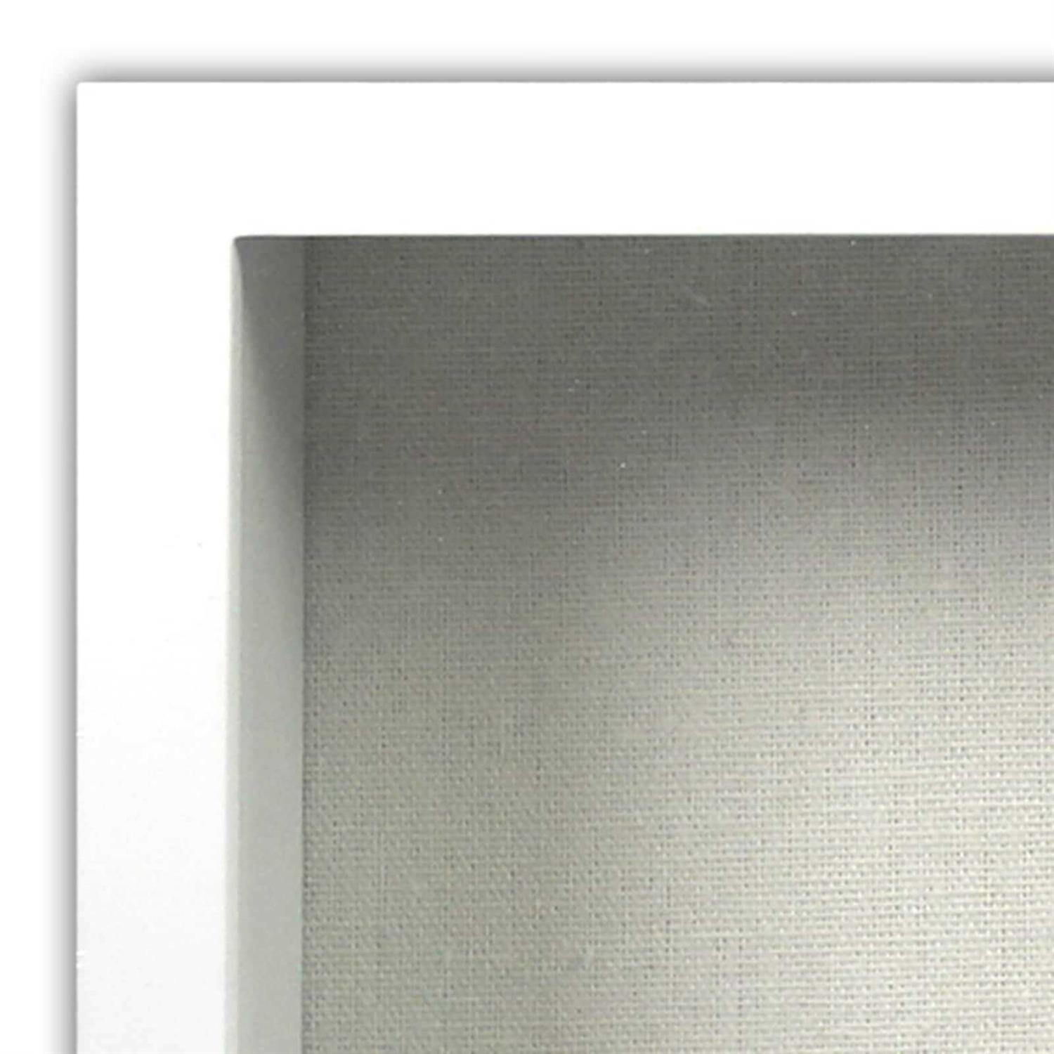 White Flat Shadow Box by Studio Decor - Image 3