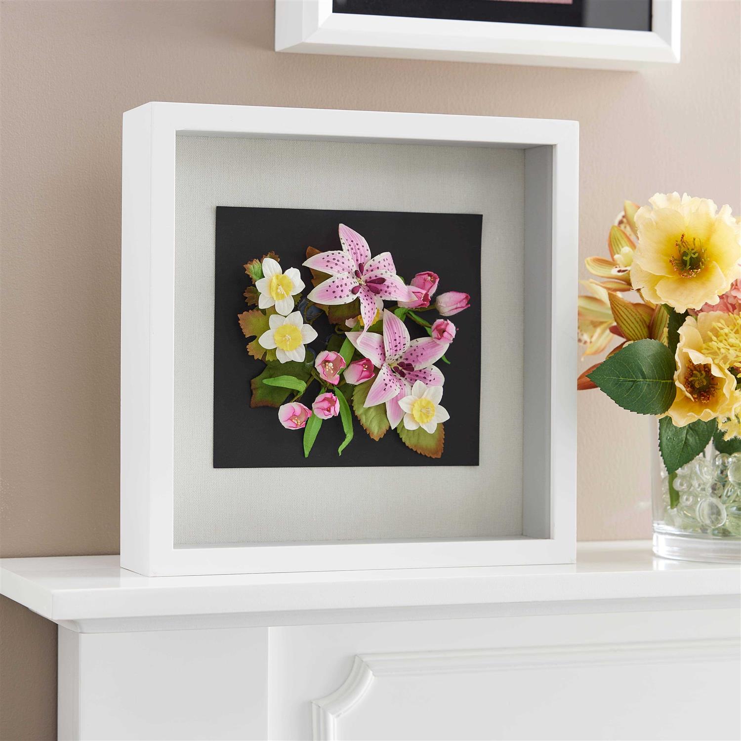 White Flat Shadow Box by Studio Decor - Image 4