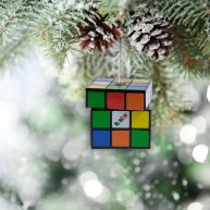 Rubik’s Cube Rubik`s Cube Christmas Ornament 4 inches Tall