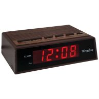 Westclox 22690 Alarm Clock LED Display